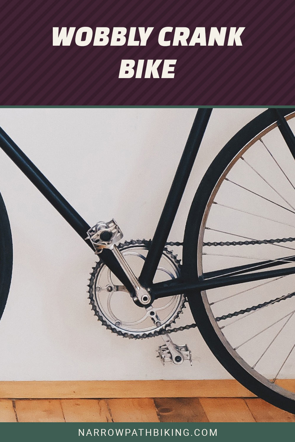 Crank on a bike - Wobbly Crank Bike