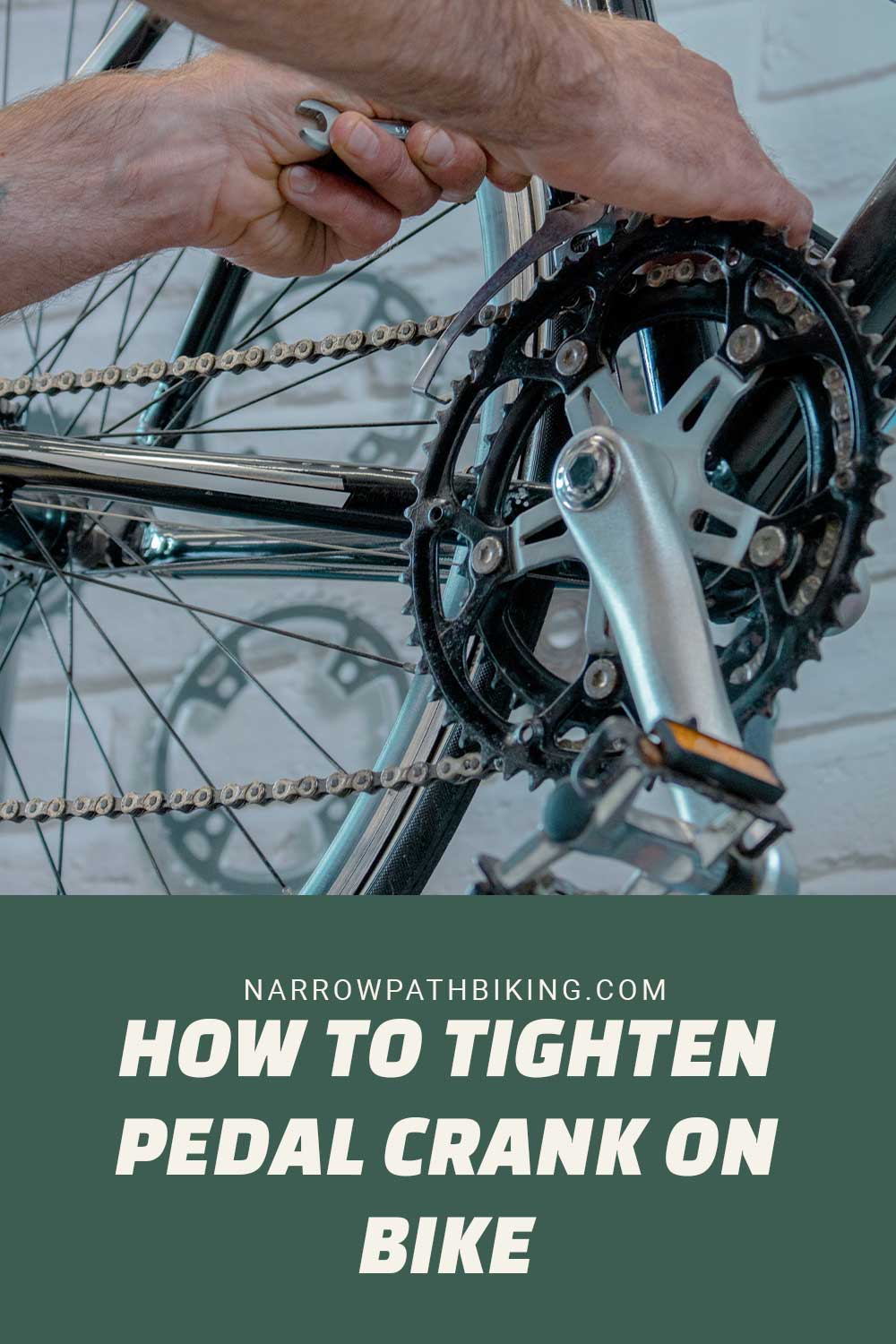 How to Tighten Pedal Crank on Bike